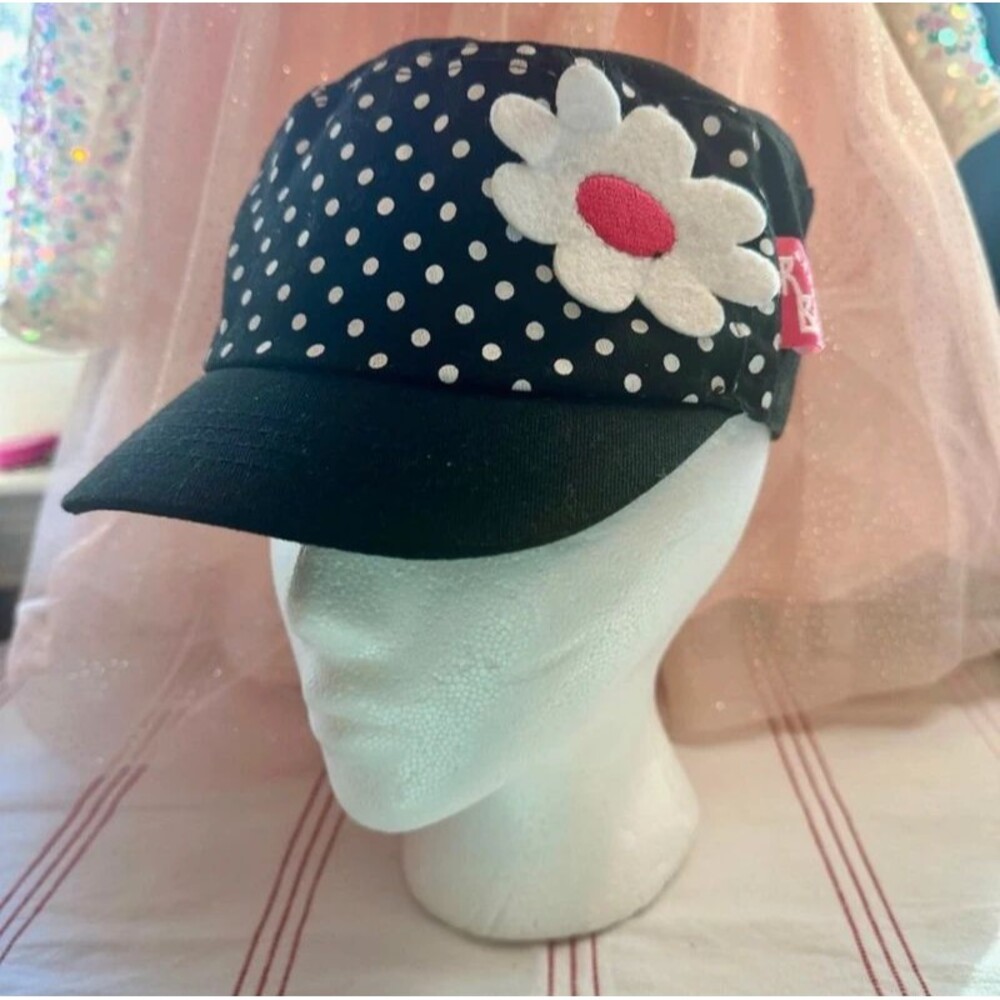 Rebecca Bonbon Y2K Girl's Black Beret/Hat 2011